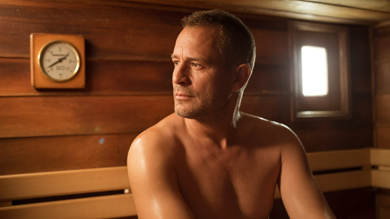 How long in the sauna before you plunge in your home
