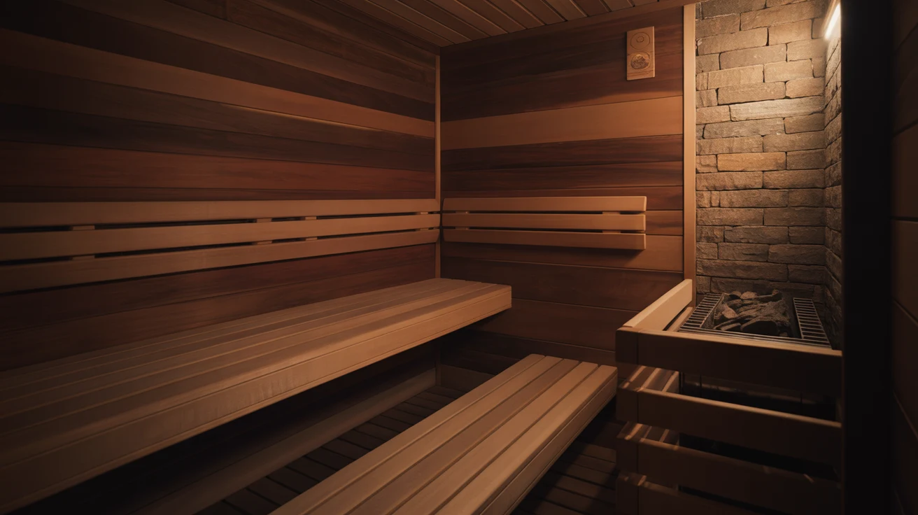 How many calories does a sauna actually burn? in your home