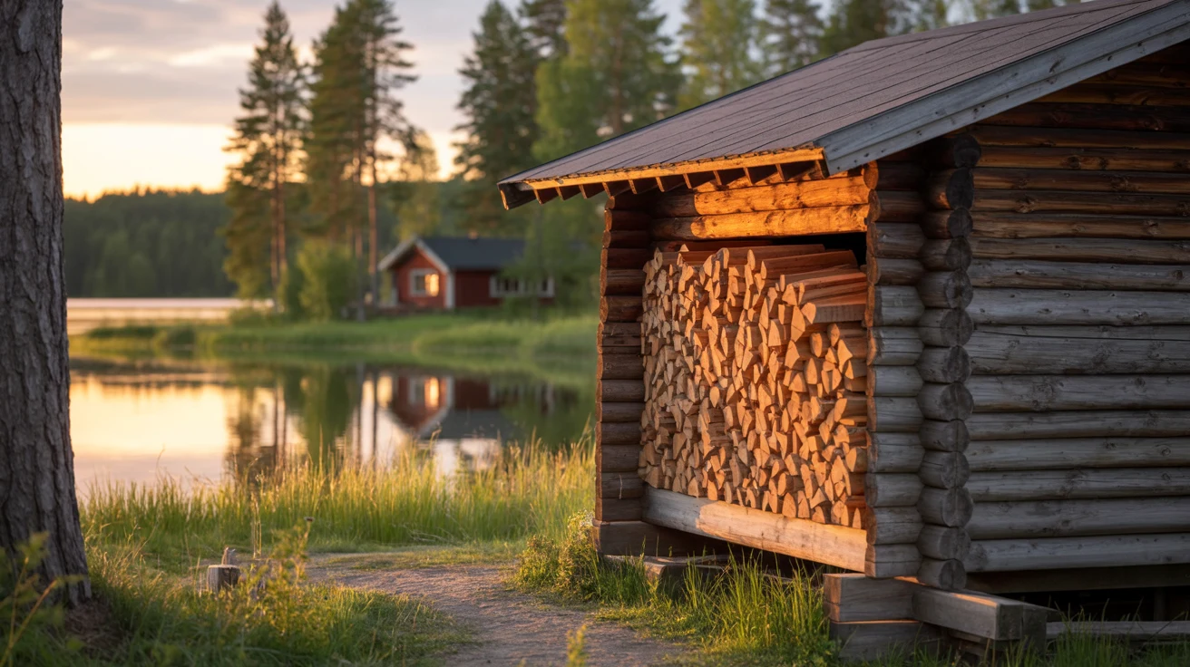 The daily rhythm at the cottage