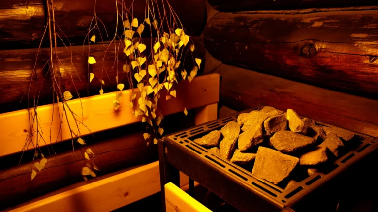 Scenic montage blending Nordic waterside, European thermal spa, and Asian bathhouse settings
