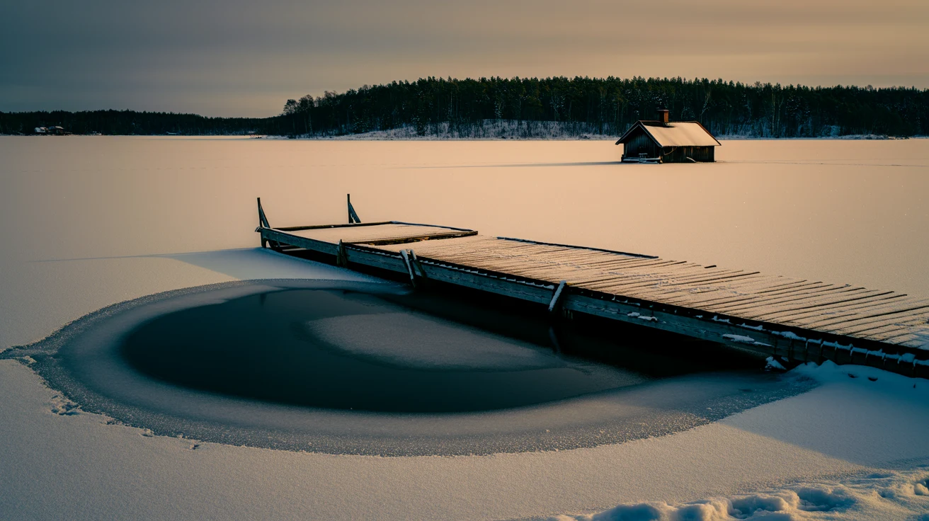 Cold dip and winter swimming culture in your home
