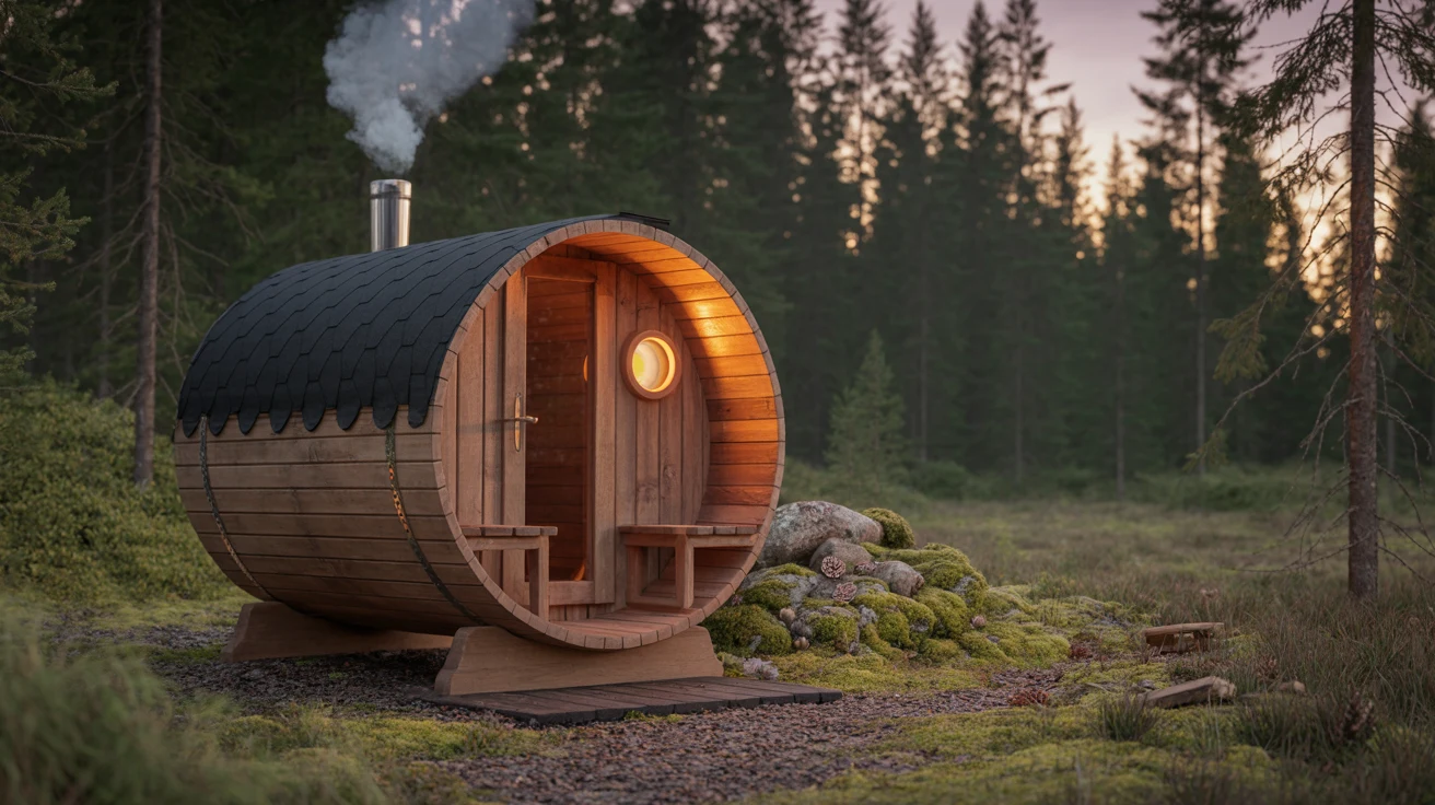 Barrel sauna: the outdoor workhorse