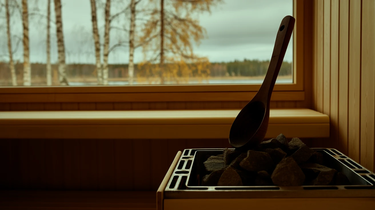 Closing up a cottage sauna at season's end in your home