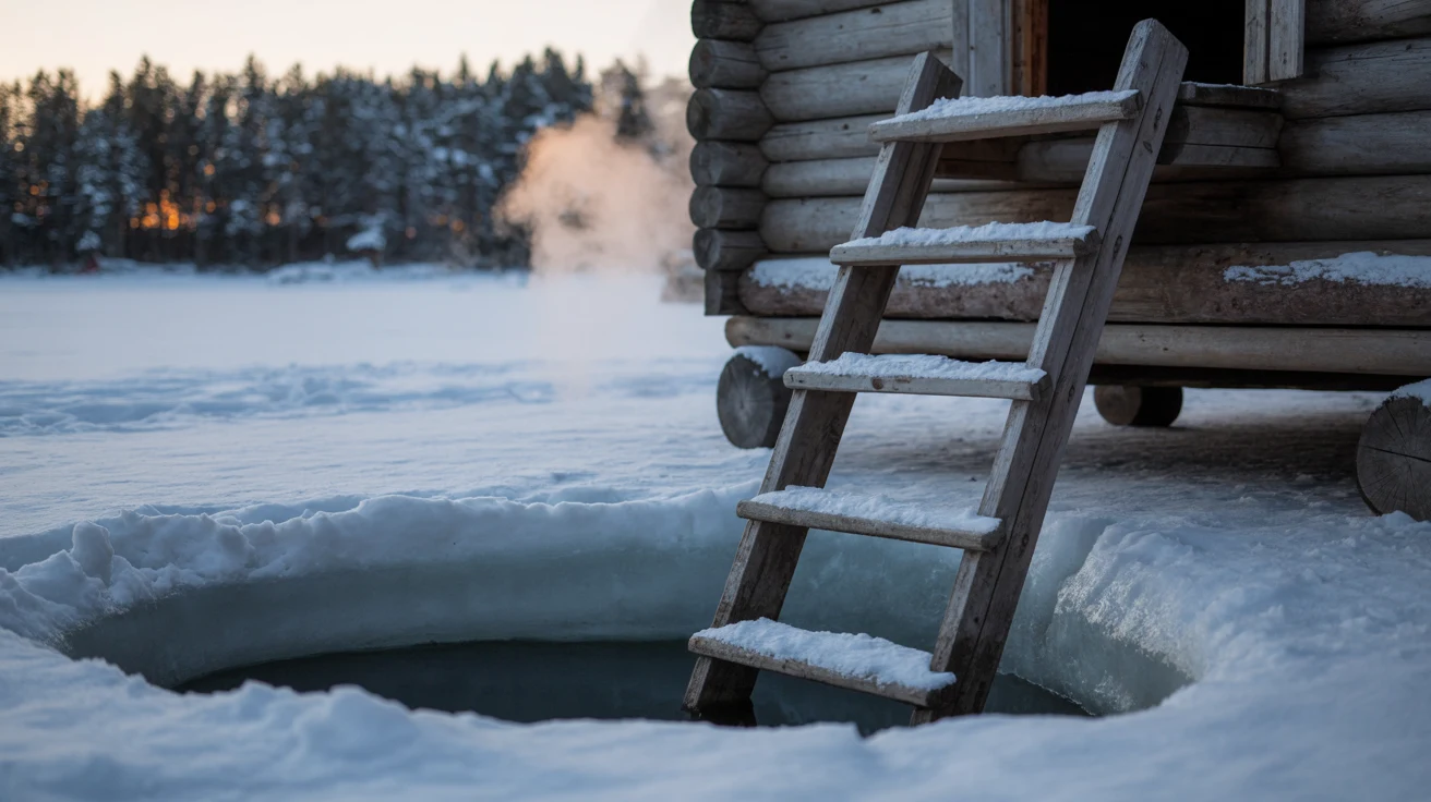 Ice holes and the cold half of the ritual