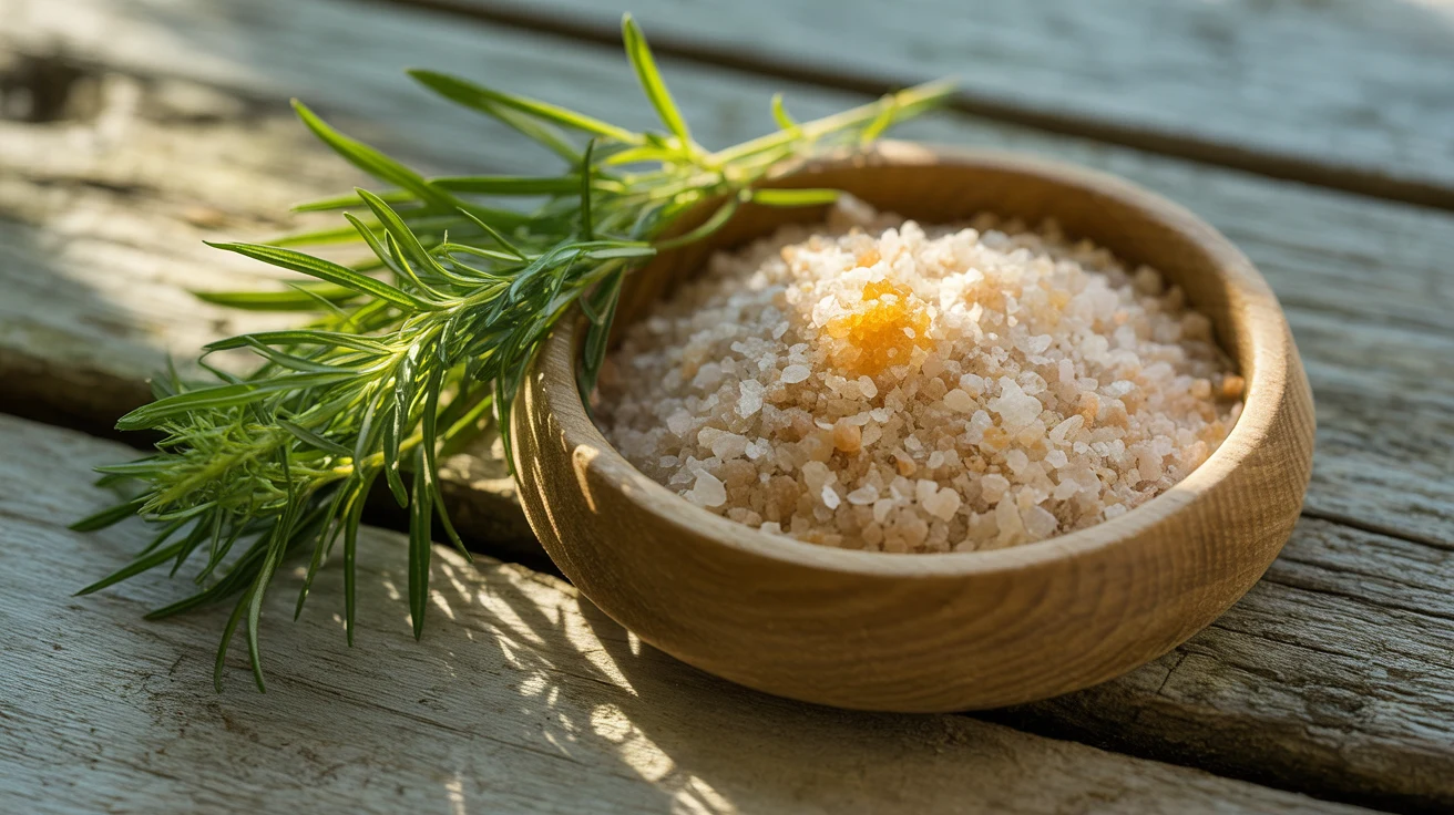 Honey, salt and the plants
