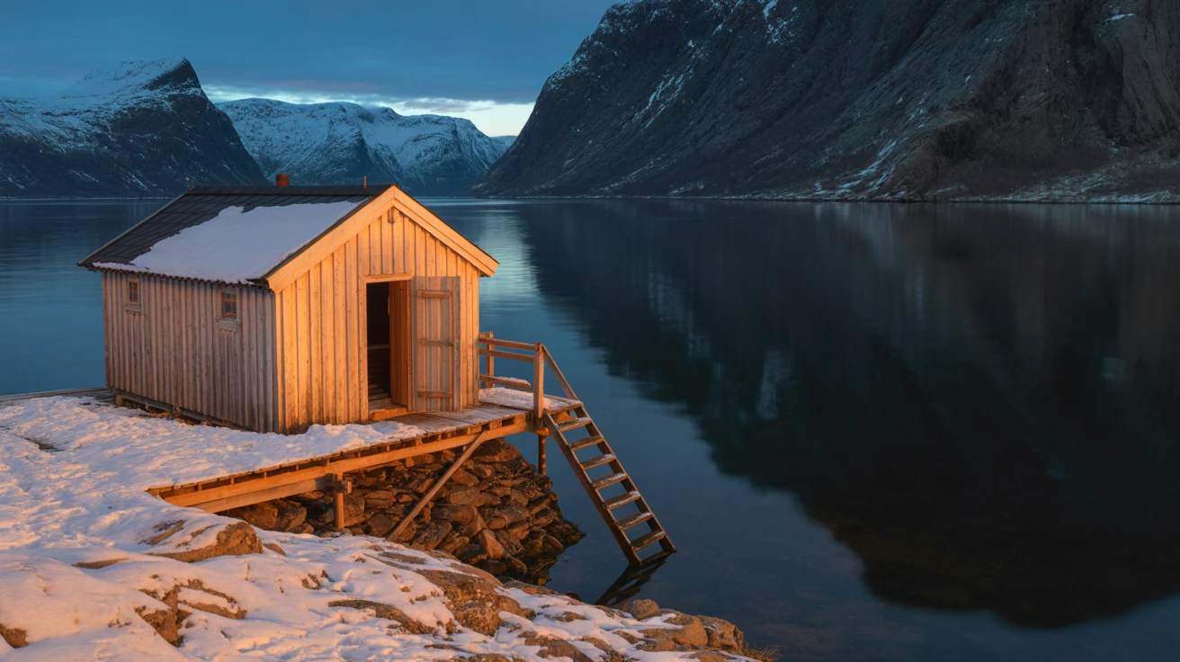 Winter bathing is the actual attraction