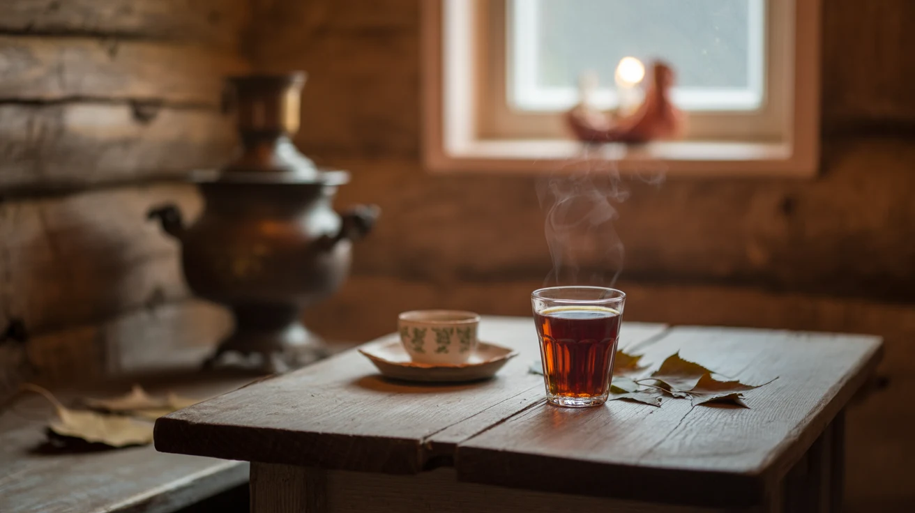 Russia: tea, and the room where you drink it